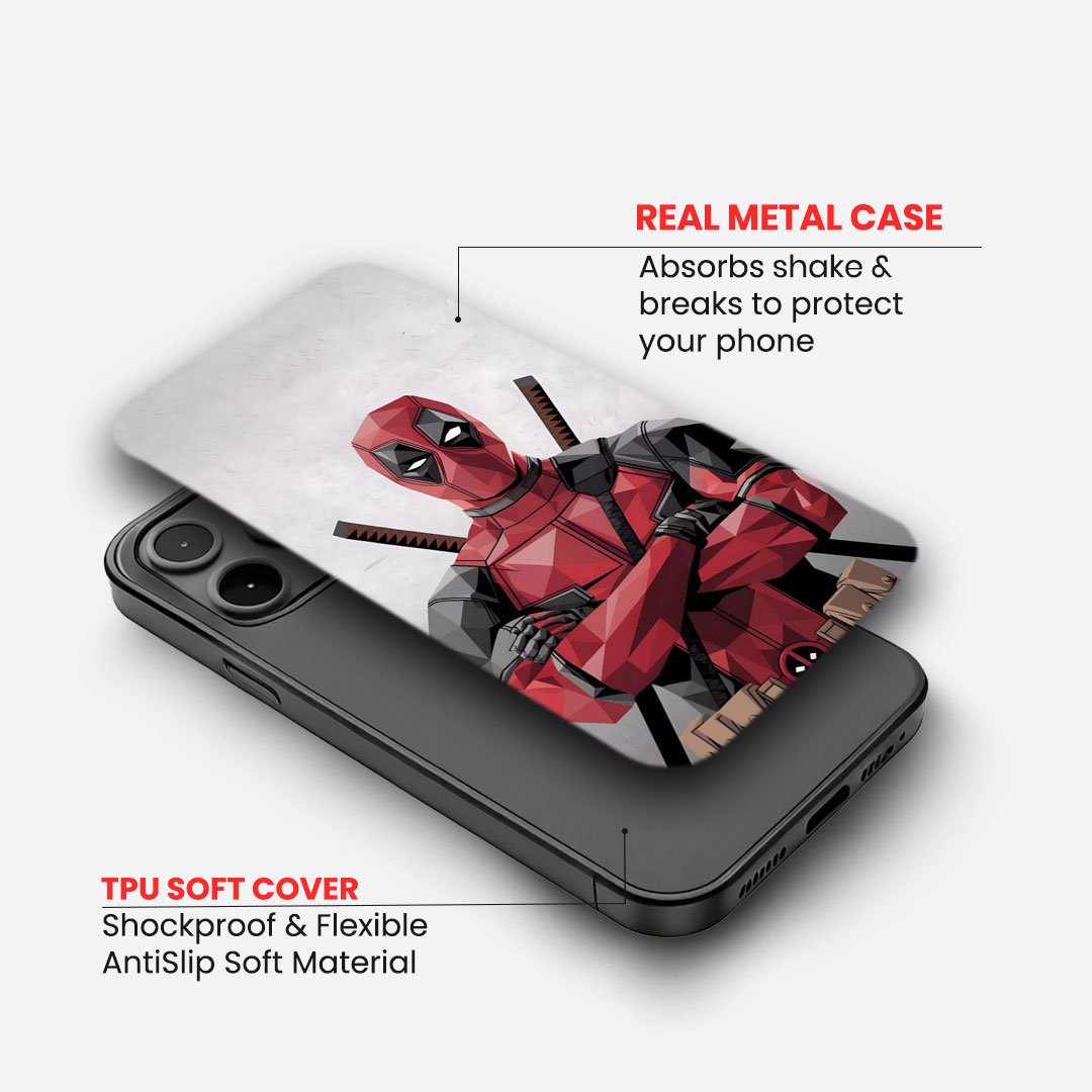 Low Poly Deadpool Case image 2