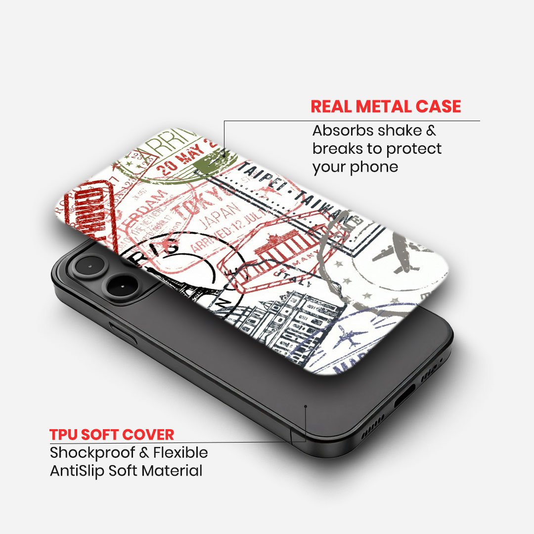 World Travel Stamps Case image 1