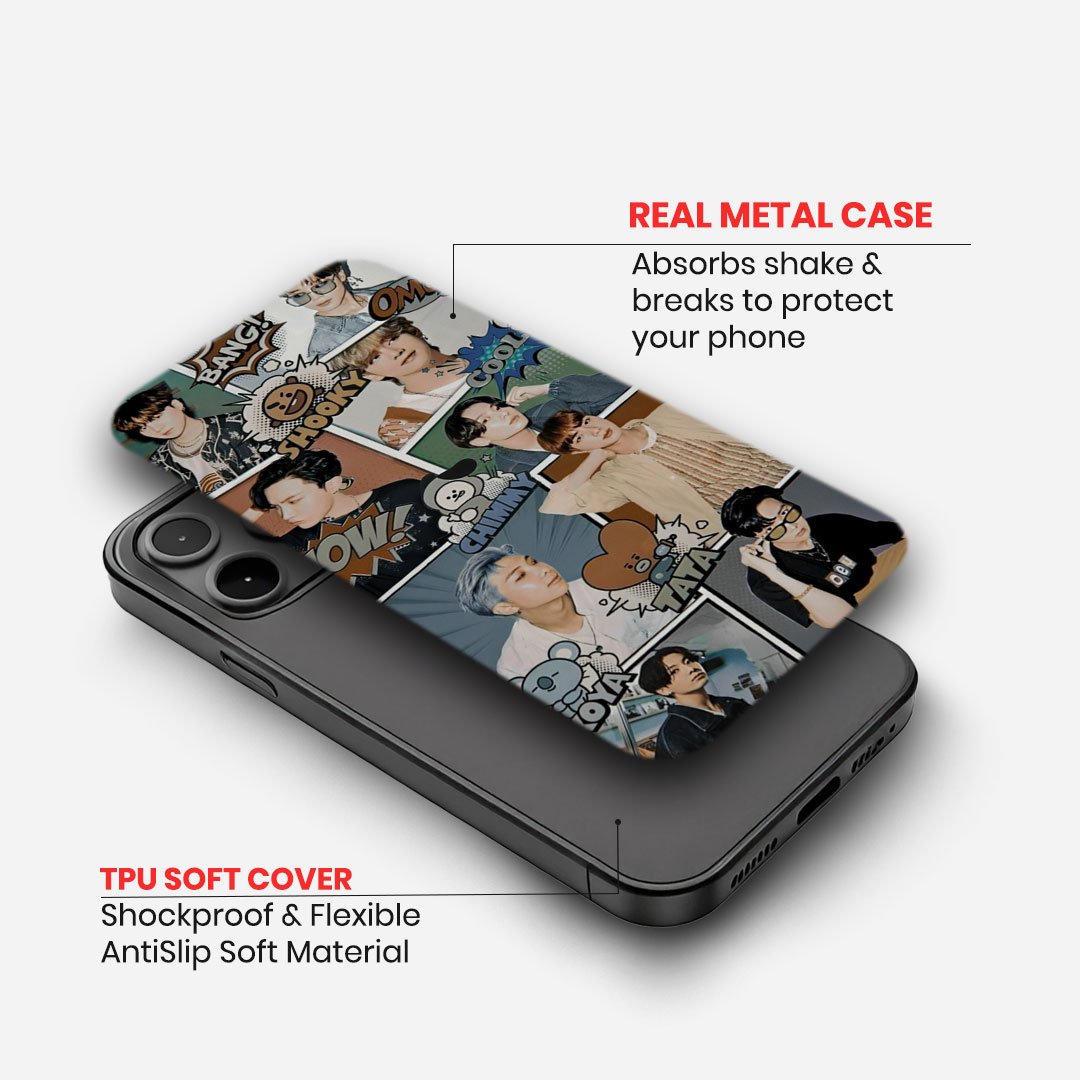 BTS & BT21 Comic Pop Case image 1