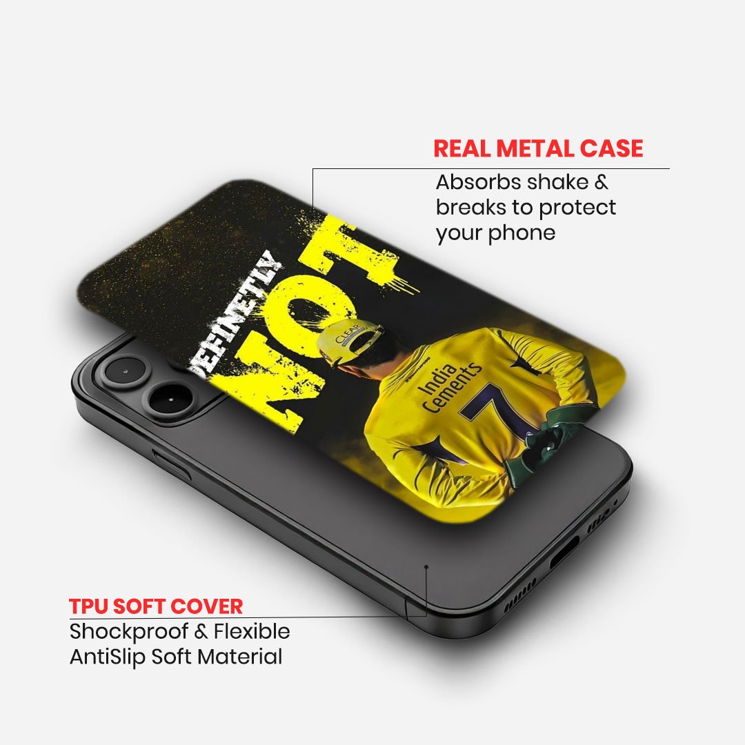 MS Dhoni Fan Case image 1