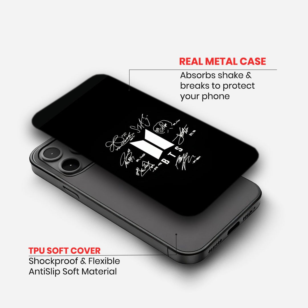 BTS Autograph & Logo Case image 1