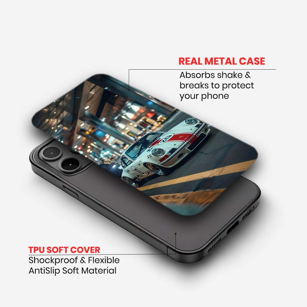 Classic Porsche Street Racer Phone Case image 1