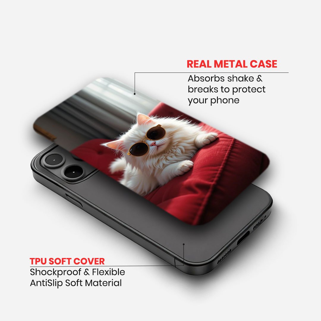 Cool Cat with Sunglasses Case image 1