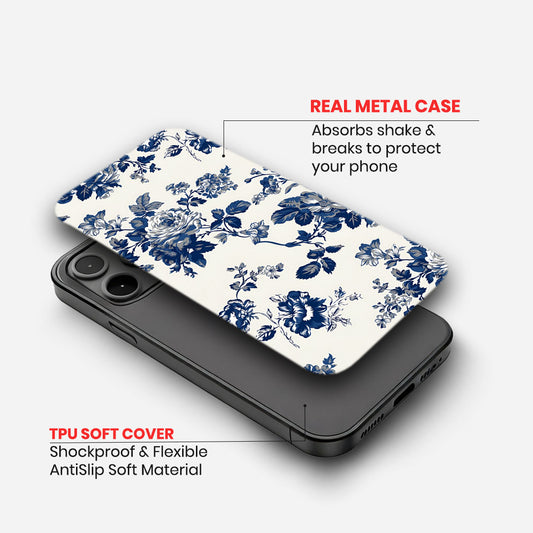 Blue Petal Serenity Phone Case