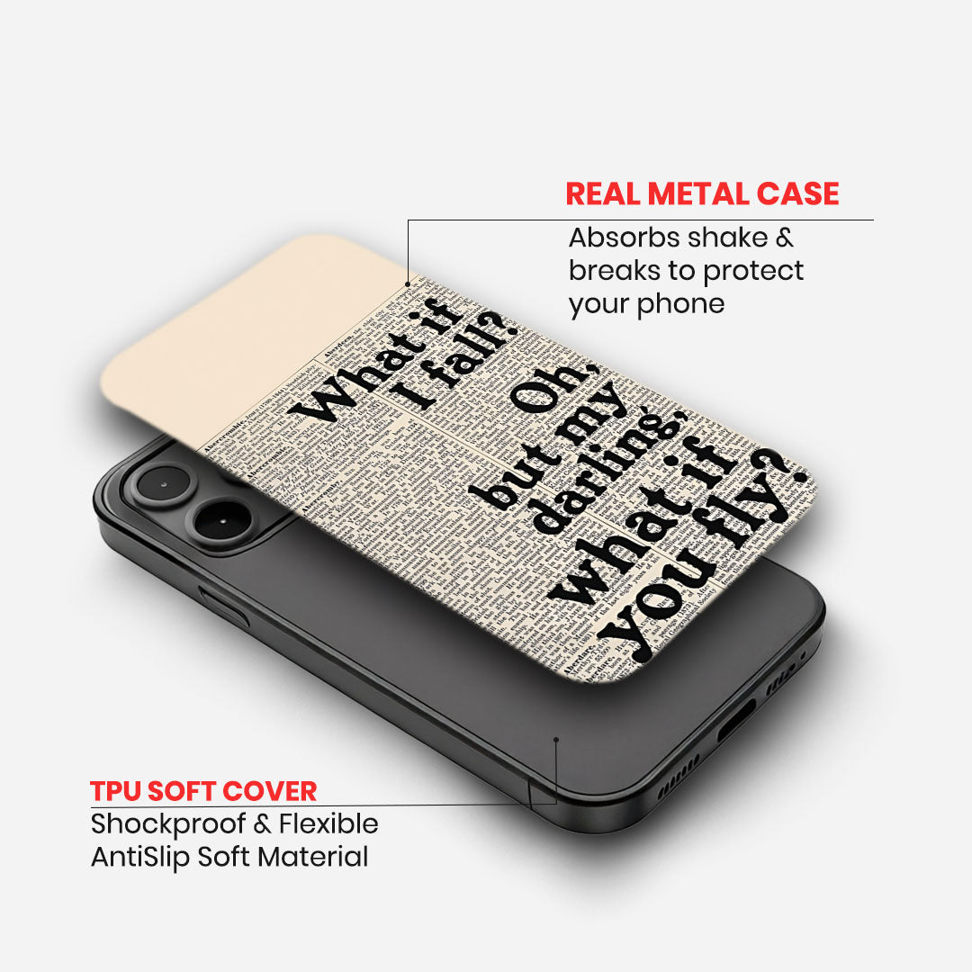 Fly Beyond Fear Phone Case