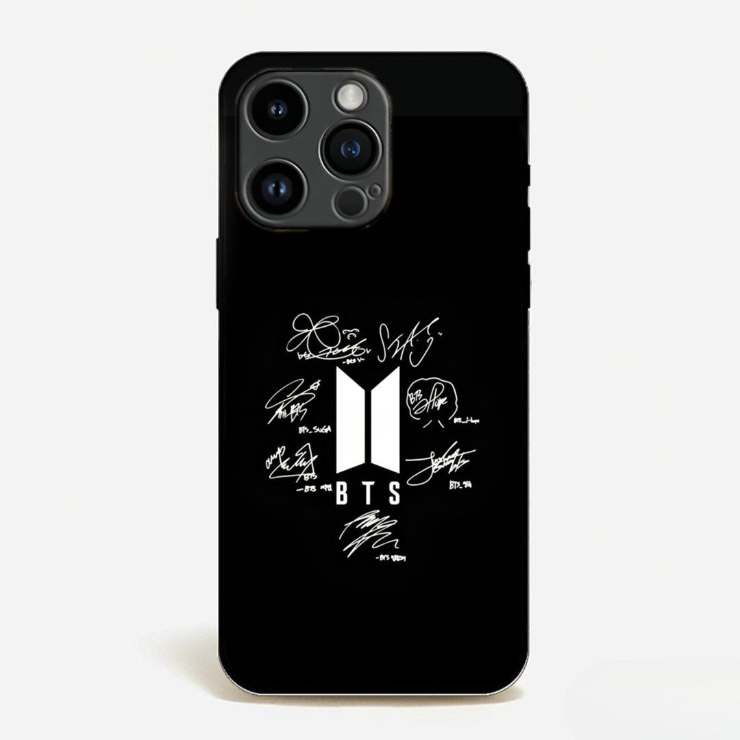 BTS Autograph & Logo Case image 0