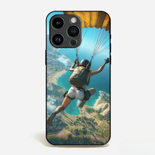 Battle Royale Parachute Drop Phone Case image 0