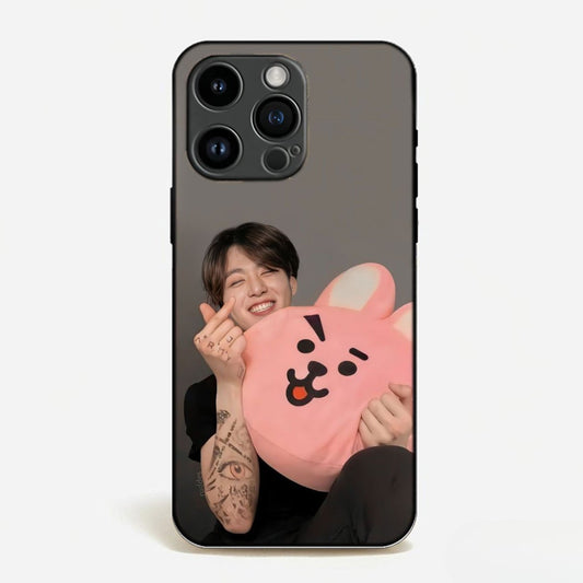 Jungkook with Cooky Hug Case image 0