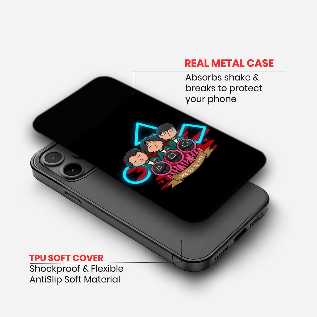 Cartoon Squid Game Trio Case image 1