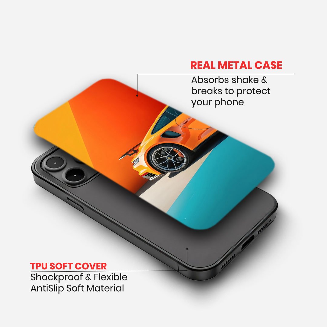 Porsche 911 Turbo S Orange Case image 1