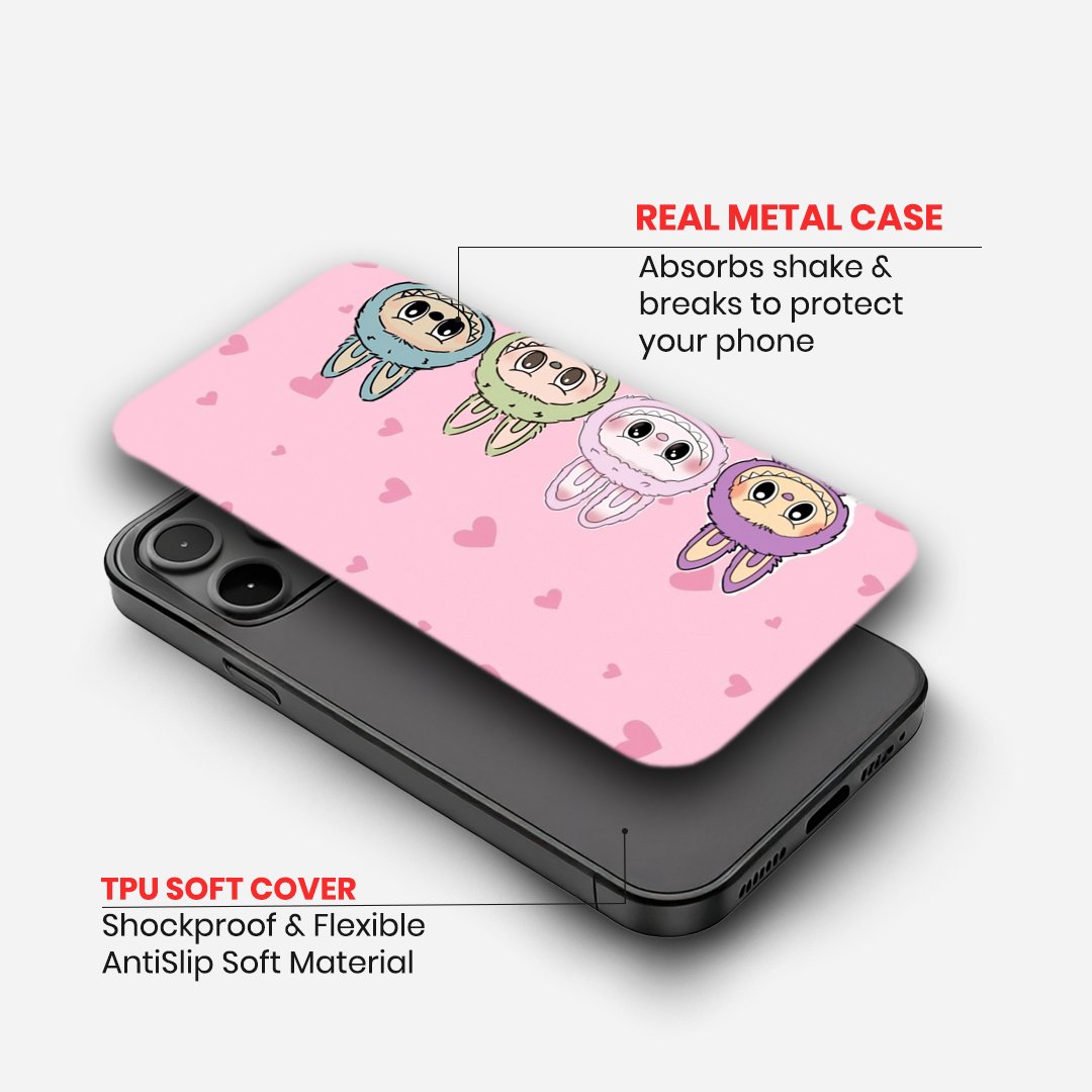 LA BU BU "Love Parade" Multi-Color Character Phone Cover image 1