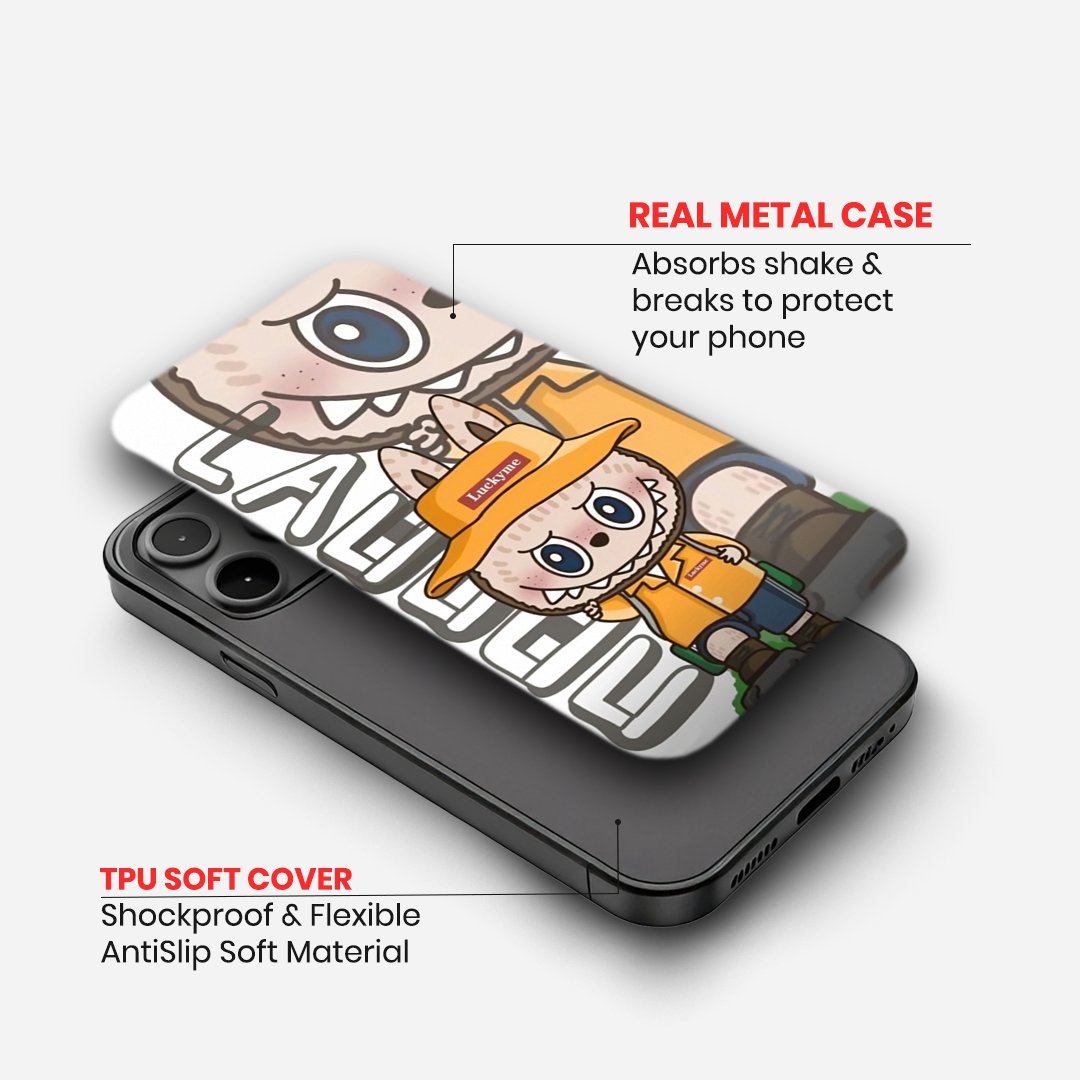 Official LA BU BU "Lucky Me" Adventure Bunny Phone Case image 1