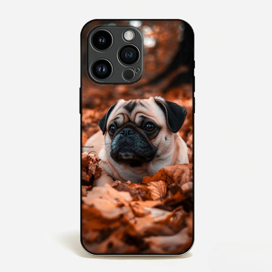 Sweet Pug Autumn Case image 0