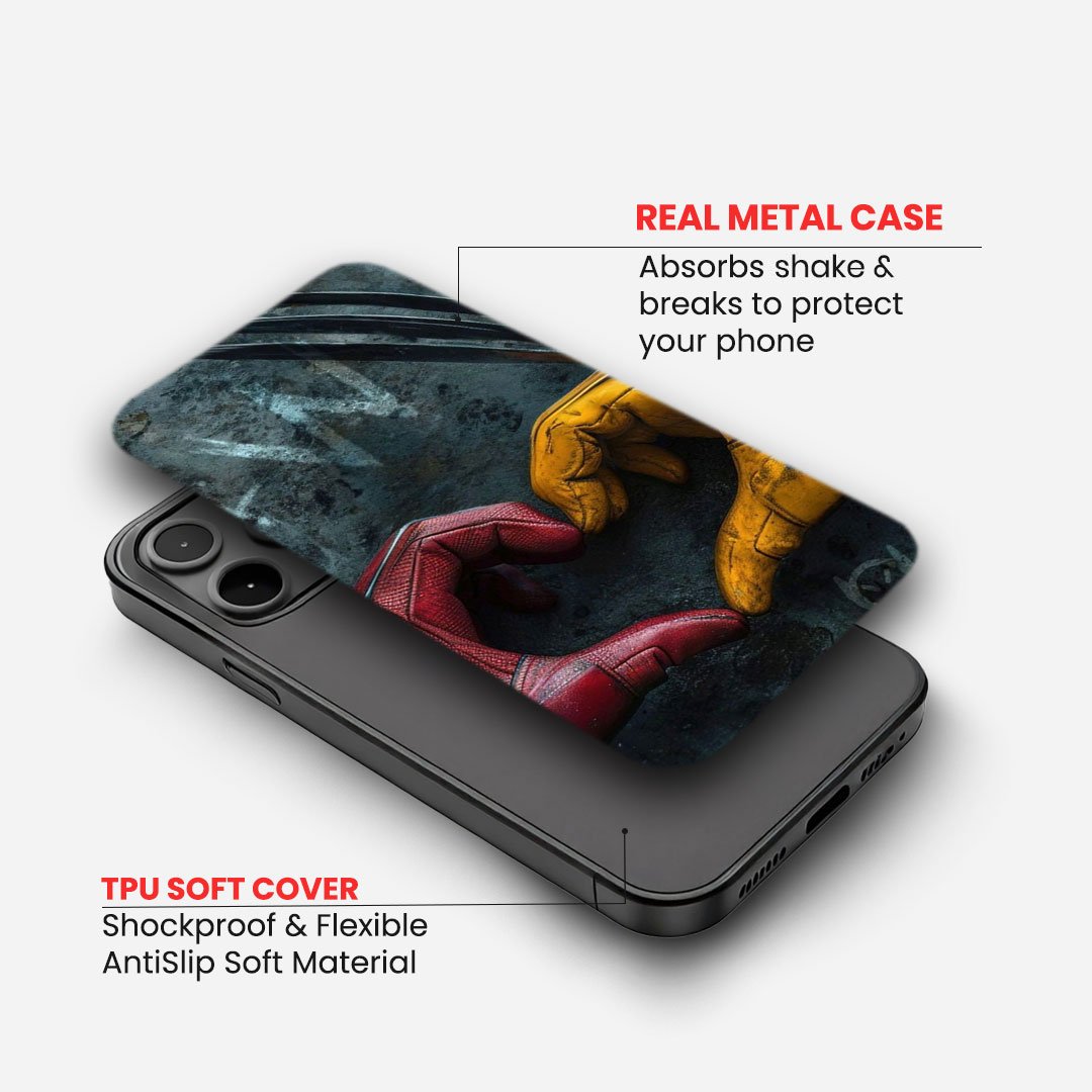 Deadpool & Wolverine Heart Case image 2