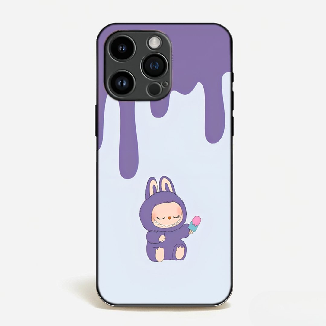 Charming LA BU BU Solo Bunny & Ice Cream Phone Case image 0