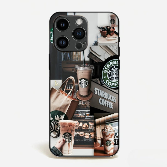 Starbucks Aesthetic Collage Phone Case  image 0