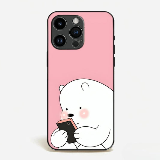 Ice Bear Phone Scroll Case image 0