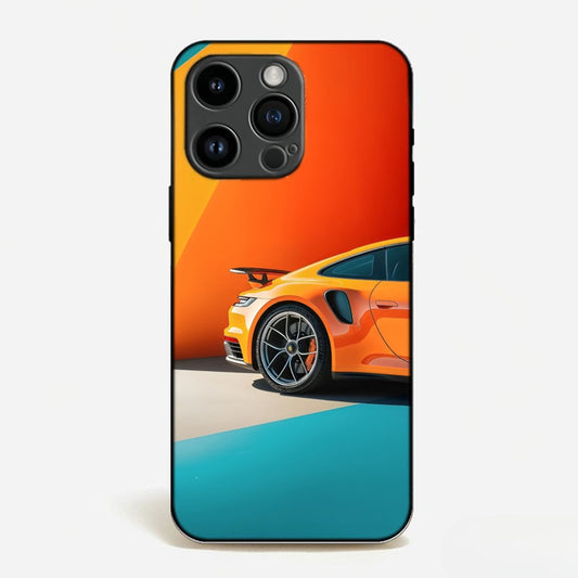 Porsche 911 Turbo S Orange Case image 0