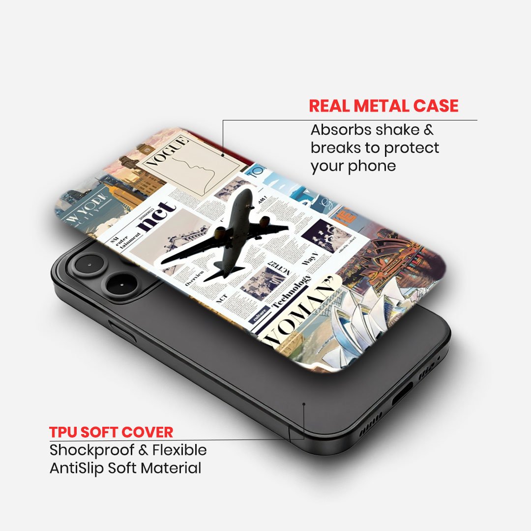 Modern Travel & Culture Collage Case image 1