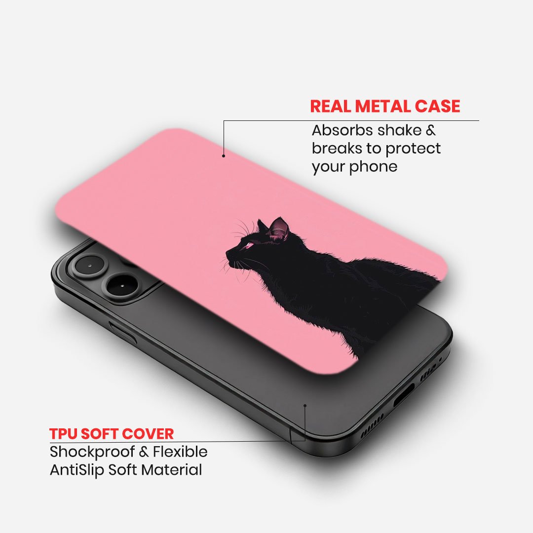 Noir Cat in Rosy Light Case image 1