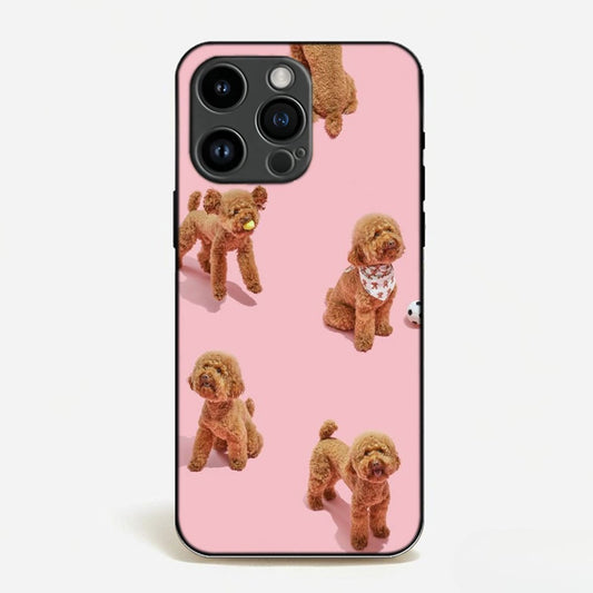 Toy Poodle Playtime Pattern Case image 0