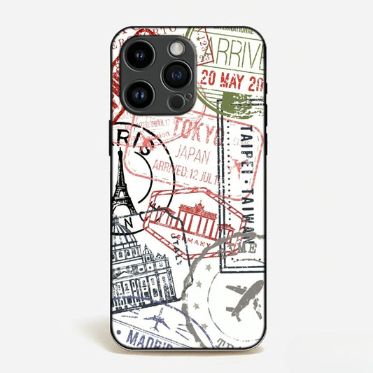World Travel Stamps Case image 0