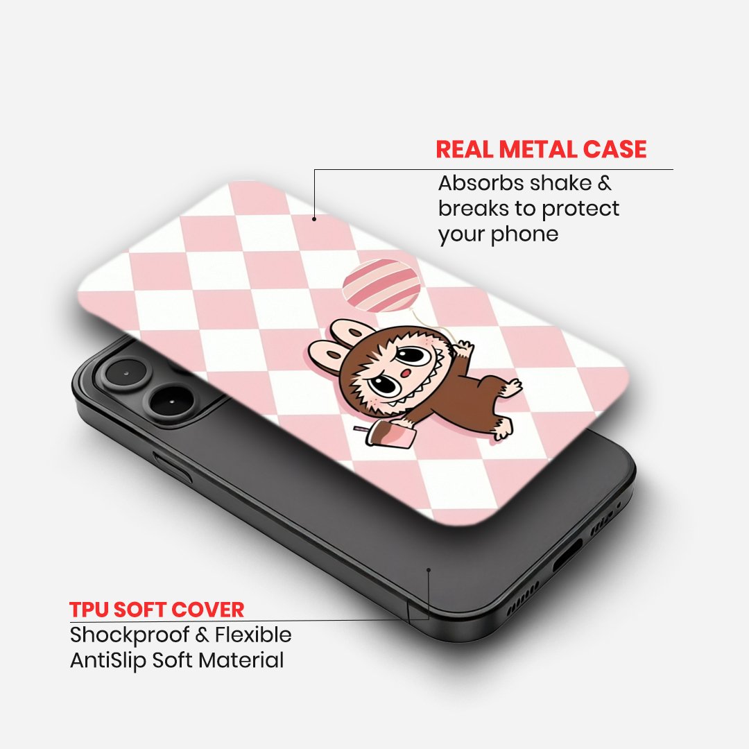 Official LA BU BU "Heart Stack" Bunny Phone Case image 1