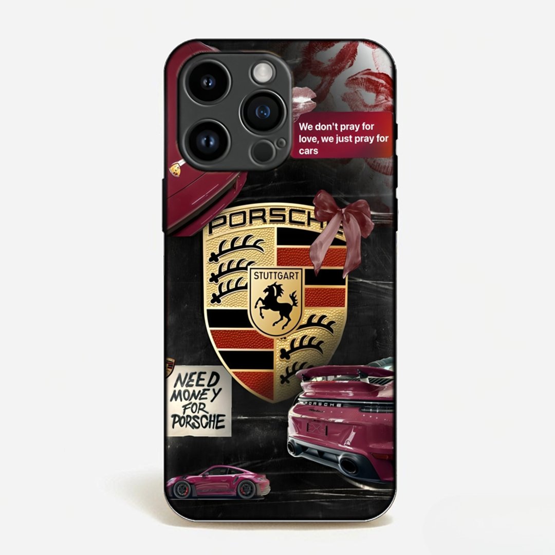 Porsche Passion Burgundy Phone Case image 0