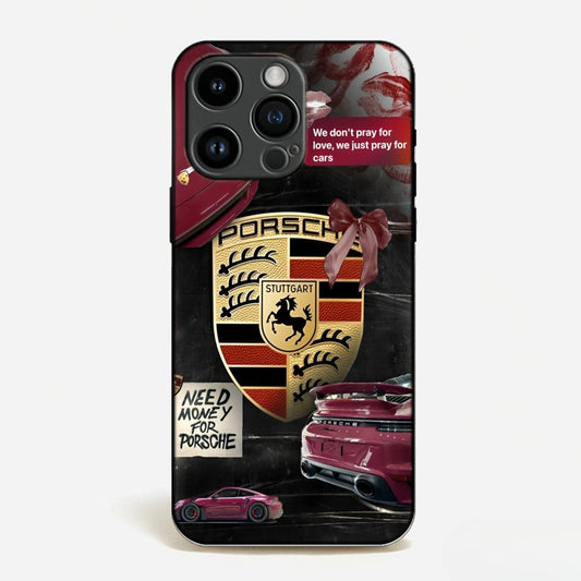 Porsche Passion Burgundy Phone Case image 0