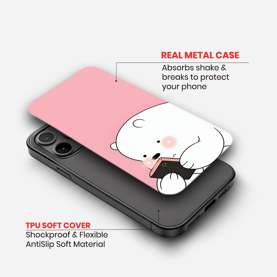 Ice Bear Phone Scroll Case image 1