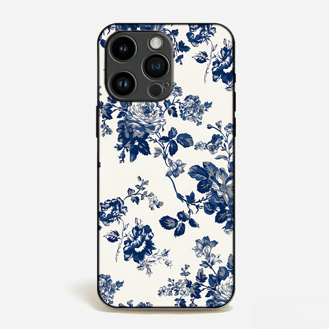 Blue Petal Serenity Phone Case