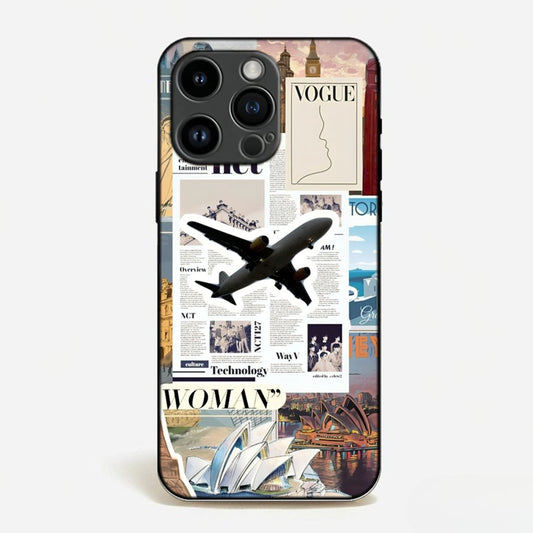Modern Travel & Culture Collage Case image 0
