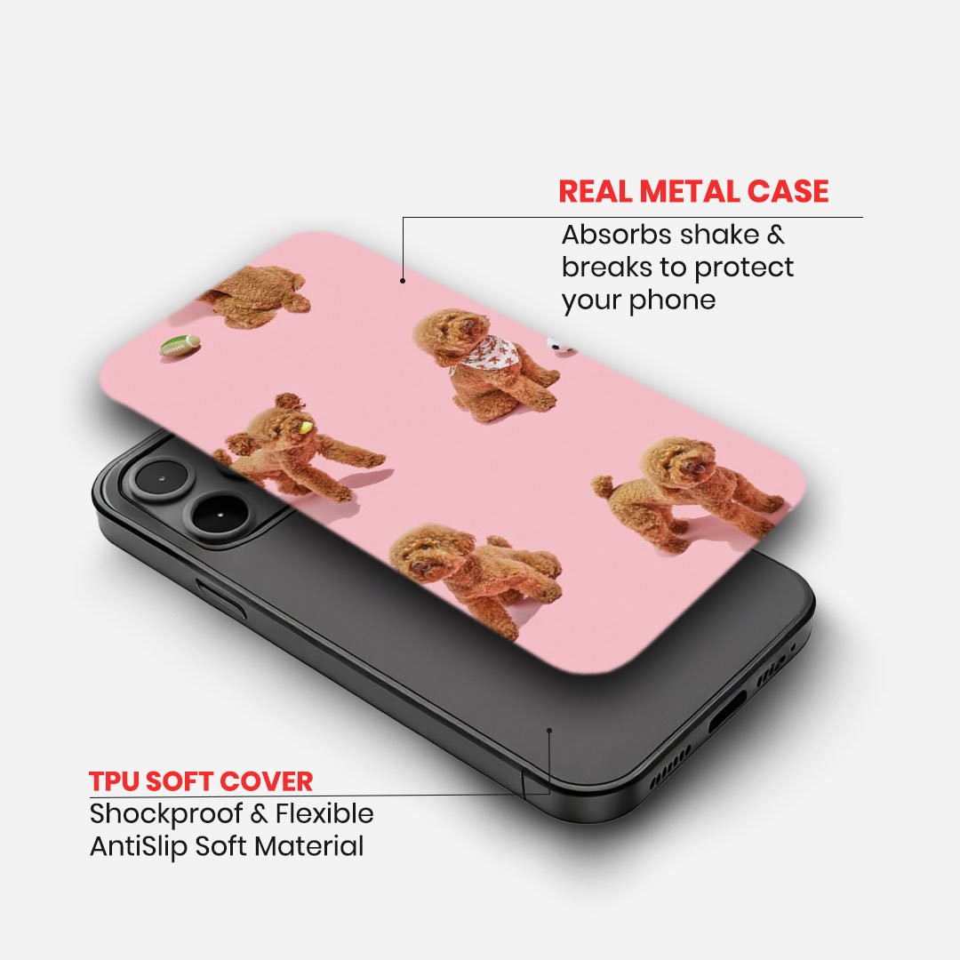 Toy Poodle Playtime Pattern Case image 1