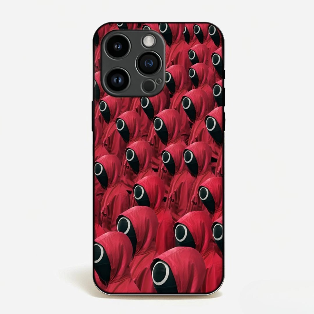 Circle Masked Crowd Case image 0