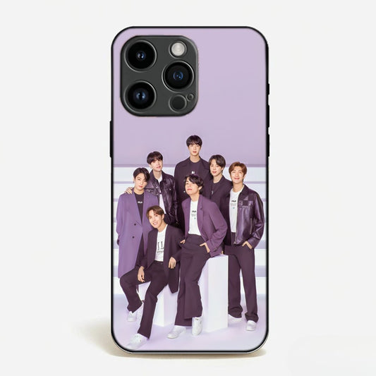 BTS Light Purple Group Case image 0
