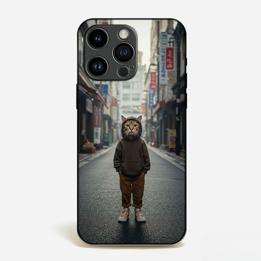 Hooded City Cat Case image 0