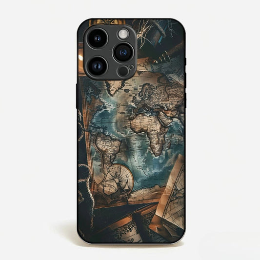 Antique Explorer's Map Case image 0