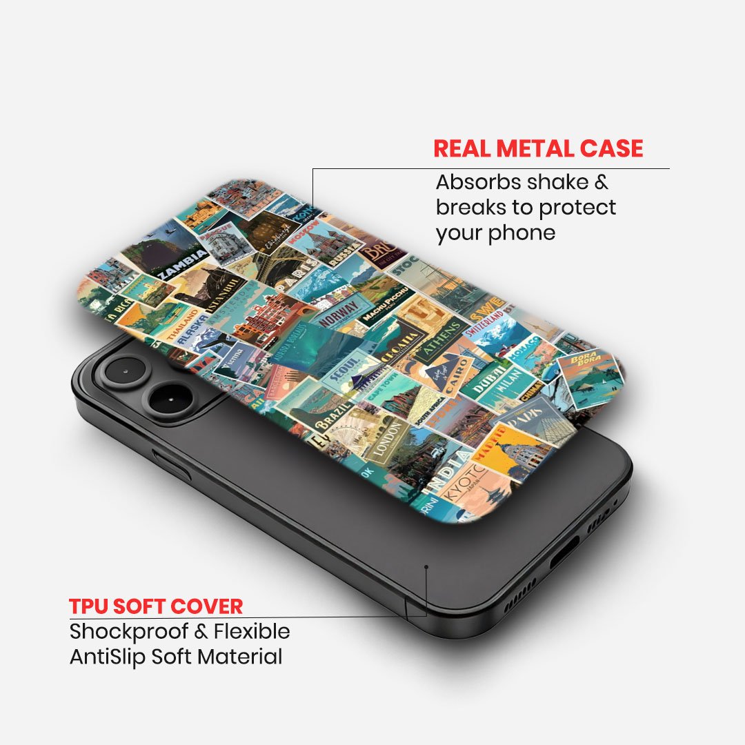 World Destinations Collage Case image 1