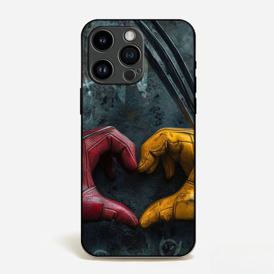 Deadpool & Wolverine Heart Case image 0