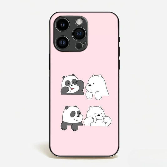 Panda & Ice Bear Expressions Case image 0