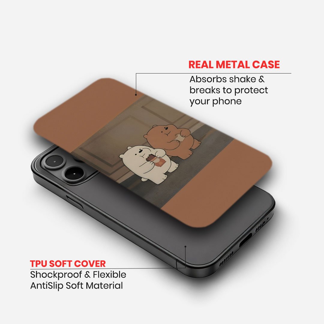 We Bare Bears Snack Time Case image 1