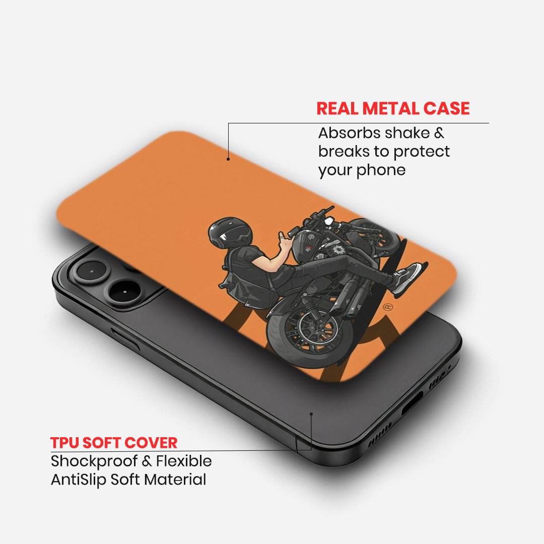 Rider Vibes Cartoon Phone Case image 1