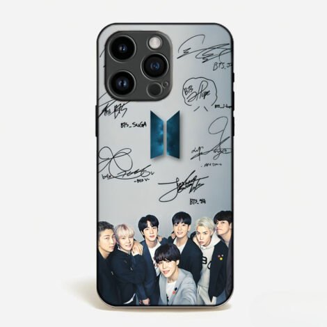 BTS Signed Photo Case