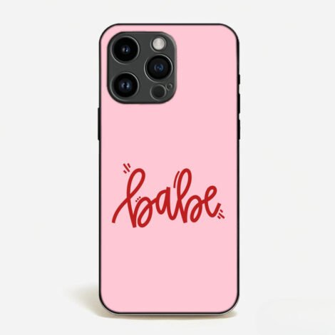 Babe in Rosy Script Case
