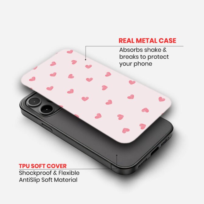 Pink Heart Sprinkle Case - Image 2