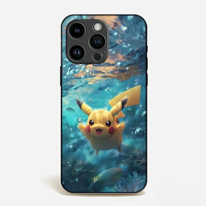 Underwater Pikachu Case
