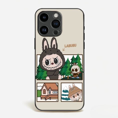 LA BU BU "Cabin Life" Character Collection Phone Cover - Outdoor Theme