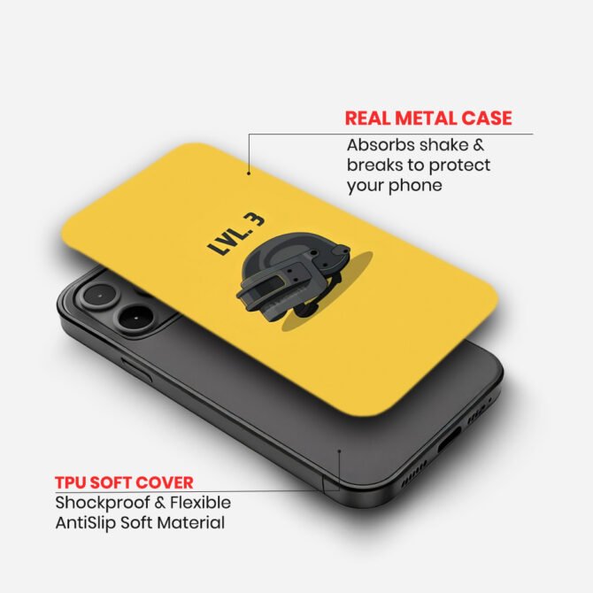 Level 3 Helmet Gamer Phone Case - Image 2